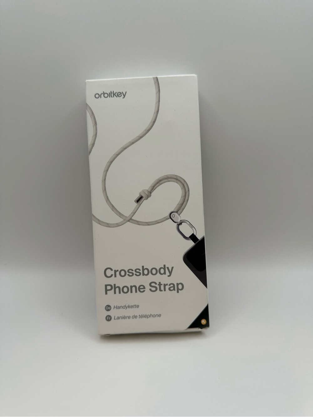 Orbitkey NWT Crossbody Phone Strap - White